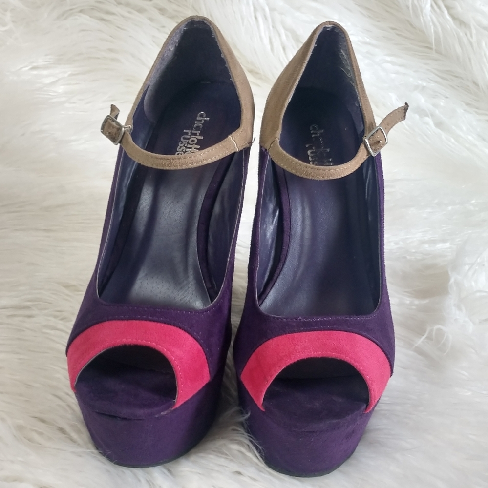 Colorblock Wedges - Picture 2 of 6